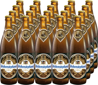 Weihenstephaner Vitus doos van 20 flessen van 0,50 liter Weihenstephaner Vitus doos van 20 flessen van 0,50 liter